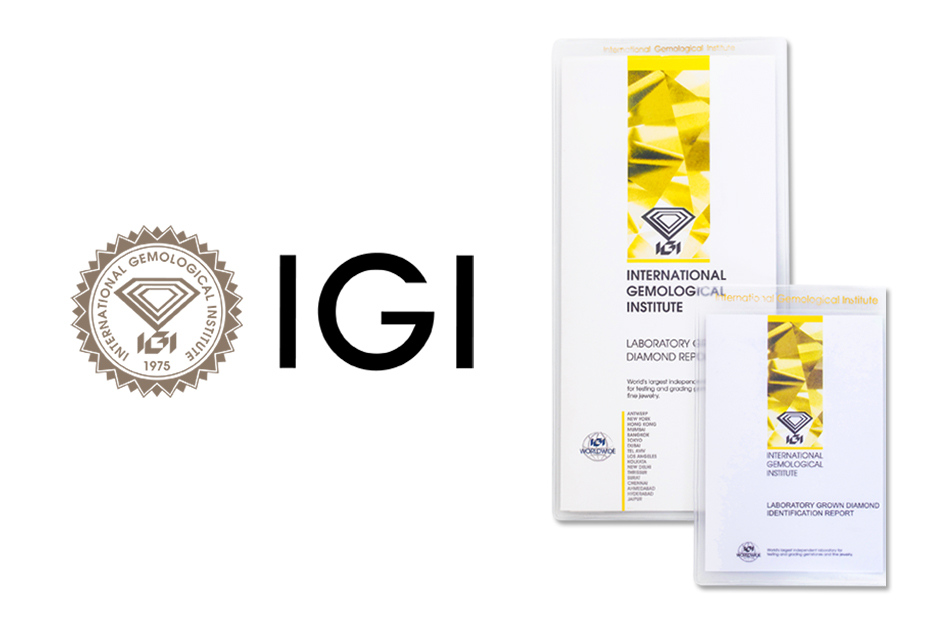 培育鑽石鑑定書 IGI & GIA